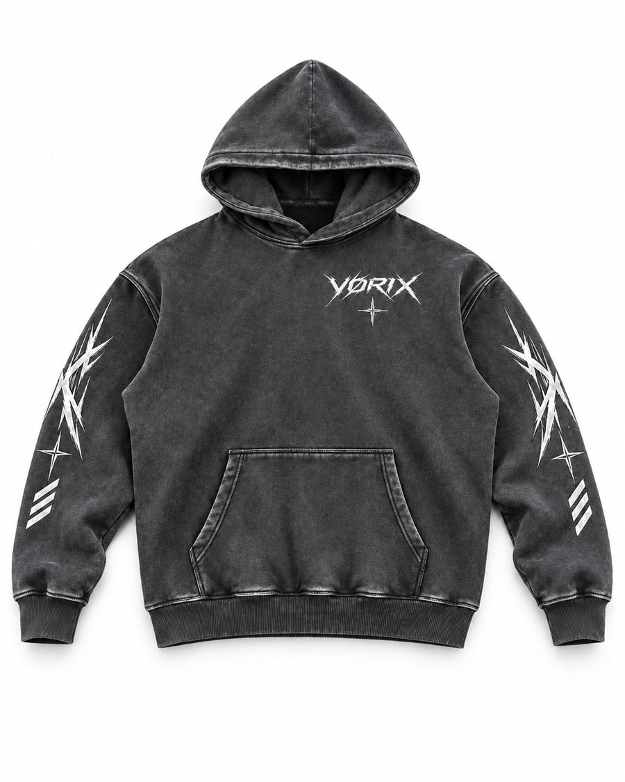 VØRIX Clothing Engineered For Chaos oversized hoodie from Series 001