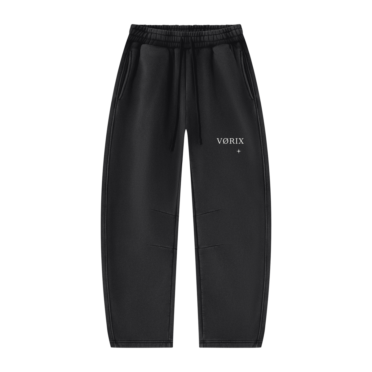 VØRIX Series 001 heavyweight barrel-leg sweatpants