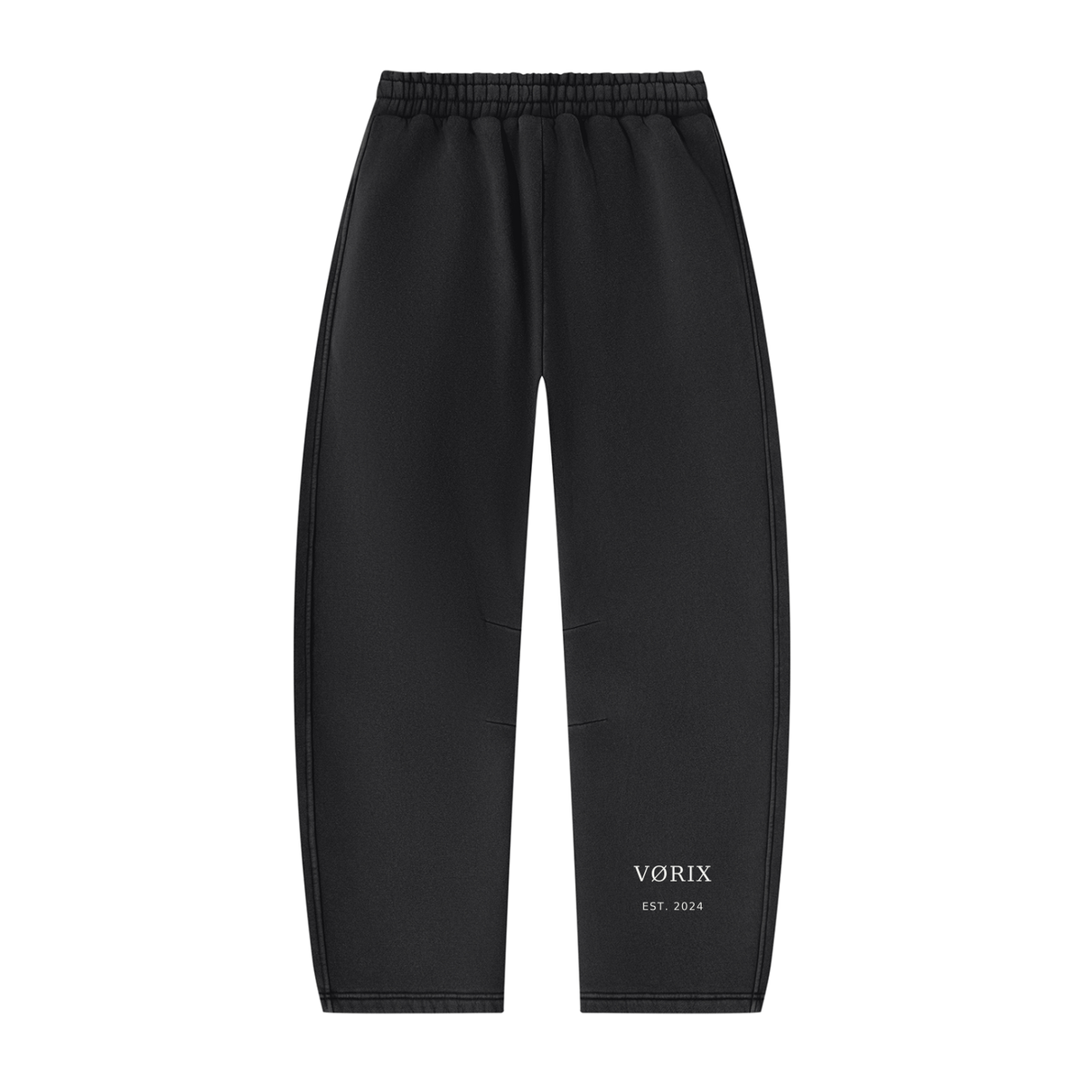 VØRIX NOIR PANT / 003 washed black sweatpants — product view 2